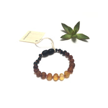 Load image into Gallery viewer, Raw Ombre Baltic Amber || Anklet or Bracelet