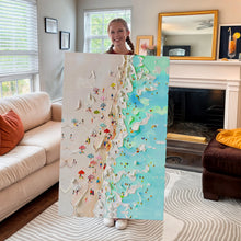 Load image into Gallery viewer, Beachfront Painting Coastal Wall Art