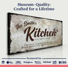 Load image into Gallery viewer, Family Kitchen Sign III