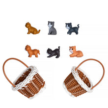 Load image into Gallery viewer, Spa Pure Kittens in Basket: 6 Adorable Kittens Bath Bombs