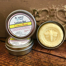 Load image into Gallery viewer, Lemon Rose Lotion Bar