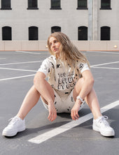 Load image into Gallery viewer, Loved By God All-Over Cream Unisex Short