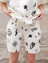 Load image into Gallery viewer, Loved By God All-Over Cream Unisex Short