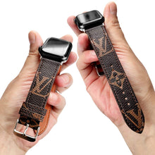 Load image into Gallery viewer, CLASSIC BROWN  LUXURY STRAP FOR APPLE WATCH BANDS