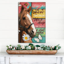 Load image into Gallery viewer, Everyday Is A New Beginning Faith Sign