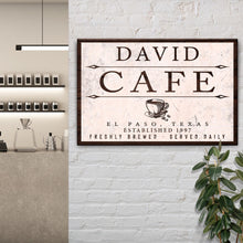Load image into Gallery viewer, Cafe Sign II