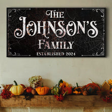 Load image into Gallery viewer, Personalized Gothic Sign