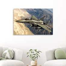 Load image into Gallery viewer, Fighter Plane Canvas Wall Art