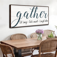 Load image into Gallery viewer, Gather Sign V