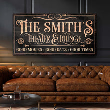 Load image into Gallery viewer, Personalized Theater Sign V