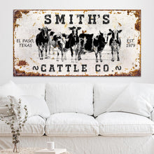 Load image into Gallery viewer, Personalized Cattle Sign II