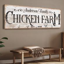 Load image into Gallery viewer, Chicken Farm Farmhouse Sign III