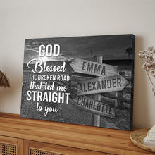 Load image into Gallery viewer, That Led Me To You Family Names Sign