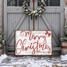 Load image into Gallery viewer, Merry Christmas Sign X