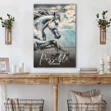 Load image into Gallery viewer, With God All Things Are Possible Faith Sign IV