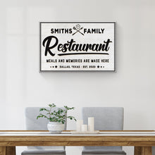 Load image into Gallery viewer, Restaurant Sign V