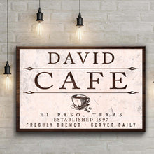 Load image into Gallery viewer, Cafe Sign II