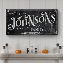 Load image into Gallery viewer, Personalized Gothic Sign III