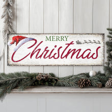 Load image into Gallery viewer, Vintage Merry Christmas Sign IV