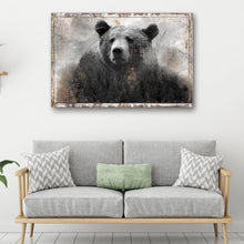 Load image into Gallery viewer, Animals Forest Bear Brown Canvas Wall Art