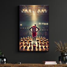 Load image into Gallery viewer, Never Quit - Sport Wall Art