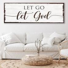 Load image into Gallery viewer, Let Go Let God Faith Sign II