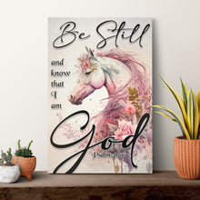 Load image into Gallery viewer, Be Still And Know That I Am God Psalm 46:10 Faith Sign IV