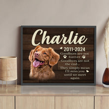 Load image into Gallery viewer, Pet Memorial Sign VIII