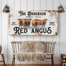 Load image into Gallery viewer, Red Angus Sign