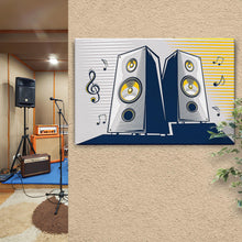 Load image into Gallery viewer, Music Equipment Speakers Pop Art Canvas Wall Art