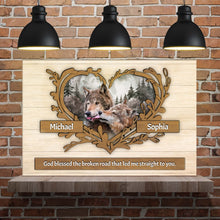 Load image into Gallery viewer, Couple Wolves Sign II