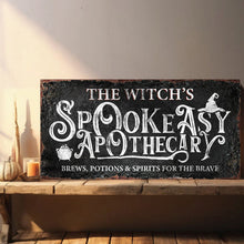 Load image into Gallery viewer, Apothecary Spookeasy Bar Sign