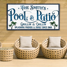 Load image into Gallery viewer, Personalized Pool Bar Sign II