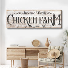 Load image into Gallery viewer, Chicken Farm Farmhouse Sign III