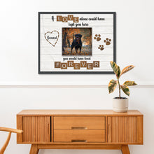 Load image into Gallery viewer, Pet Memorial Sign If Love Alone