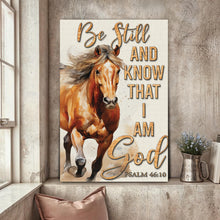 Load image into Gallery viewer, Be Still And Know That I Am God Faith Sign V