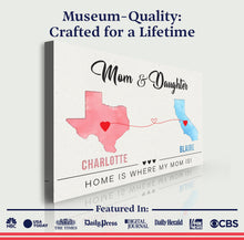 Load image into Gallery viewer, Mother's Day Sign Home Is Where My Heart Is