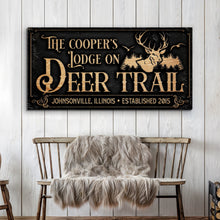Load image into Gallery viewer, Hunting Lodge Sign