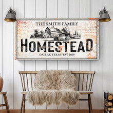 Load image into Gallery viewer, Homestead Sign VIII