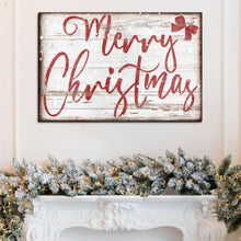 Load image into Gallery viewer, Merry Christmas Sign X