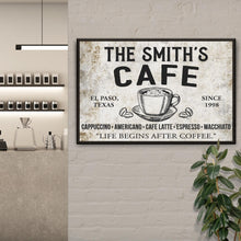 Load image into Gallery viewer, Cafe Sign IV
