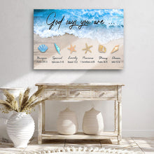 Load image into Gallery viewer, God Says You Are Faith Sign II