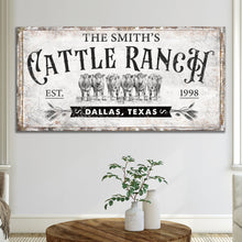 Load image into Gallery viewer, Branded Cattle Ranch Sign VI