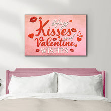 Load image into Gallery viewer, Hugs Kisses and Valentine Wishes Sign II