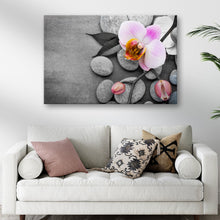 Load image into Gallery viewer, Fresh White Orchid Flower Canvas Wall Art