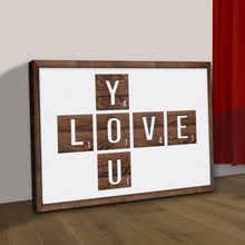 Load image into Gallery viewer, Valentine Love You Sign