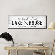 Load image into Gallery viewer, Classic Family Lake House Sign