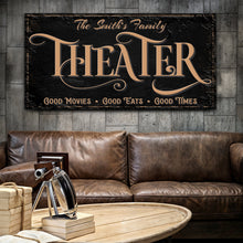 Load image into Gallery viewer, Personalized Theater Sign VI