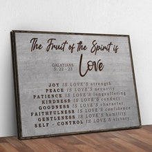 Load image into Gallery viewer, Galatians 5:22-23 - The Fruit Of The Spirit Sign III