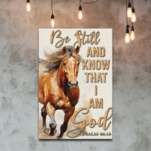 Load image into Gallery viewer, Be Still And Know That I Am God Faith Sign V